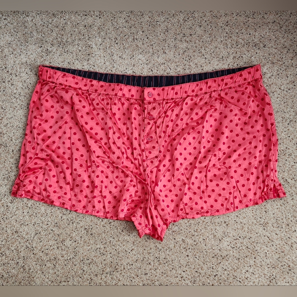 Xhilaration Y2k Silk Polkadot Pajama Shorts